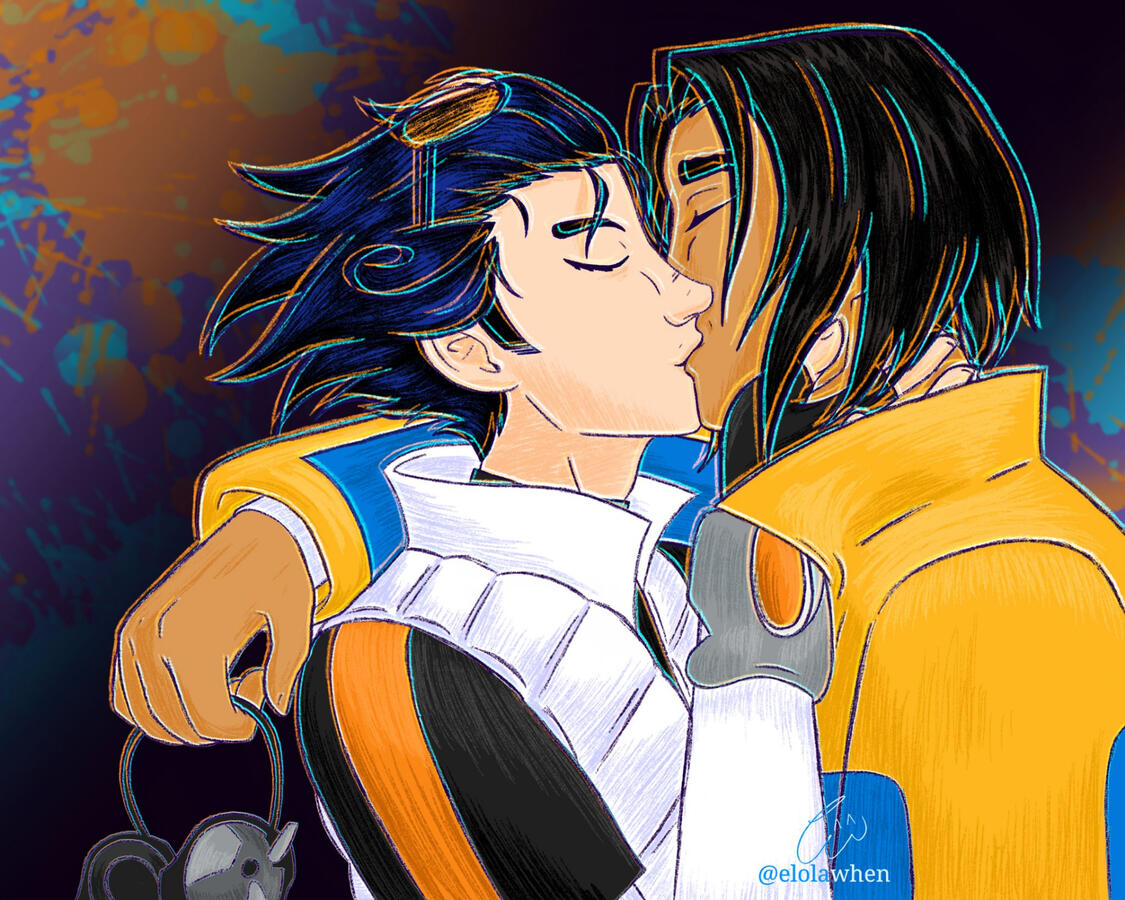 Nolo beat Shirako in the character bracket. but there&#39;s no hard feelings. They&#39;re still friends ;)